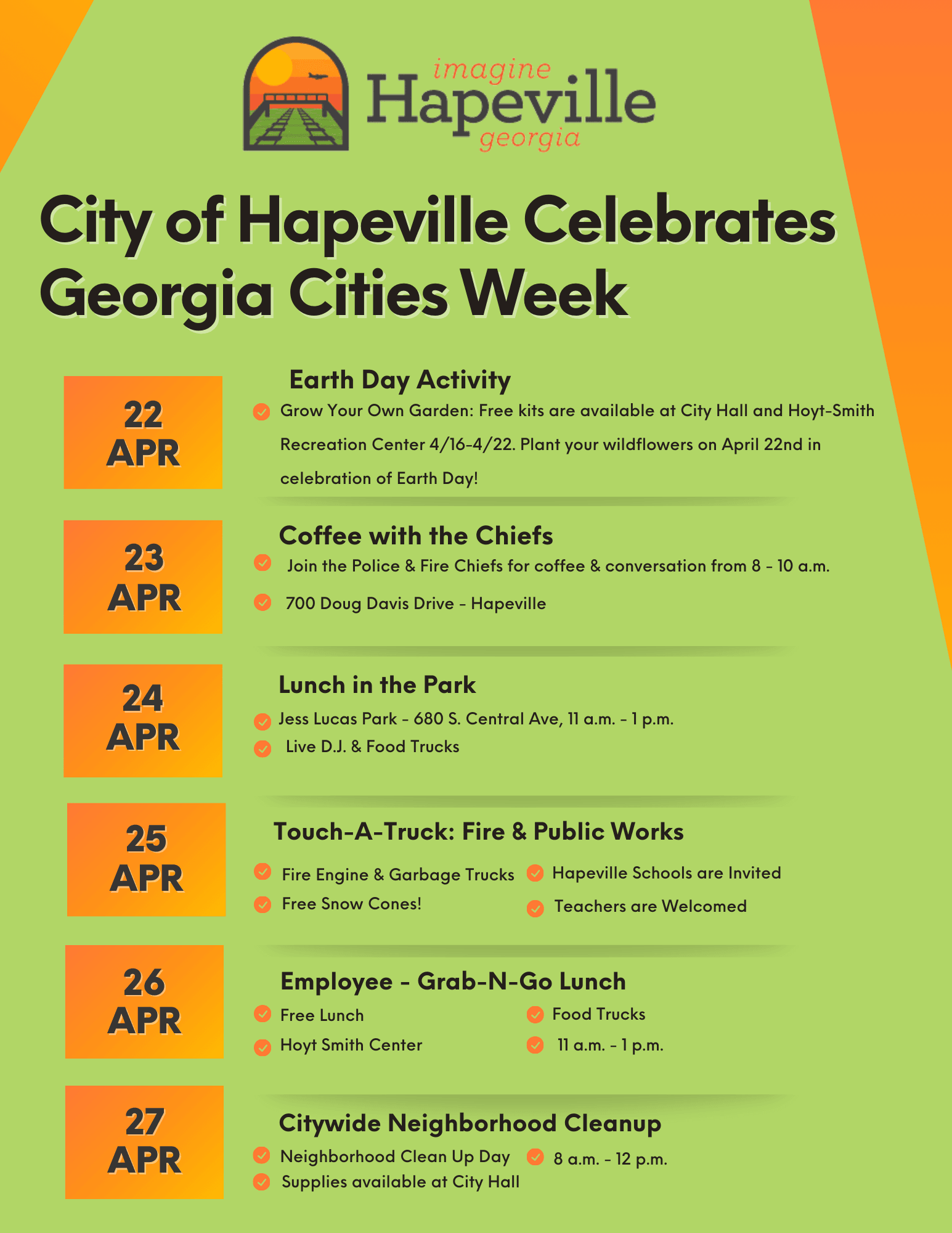 Georgia cities week