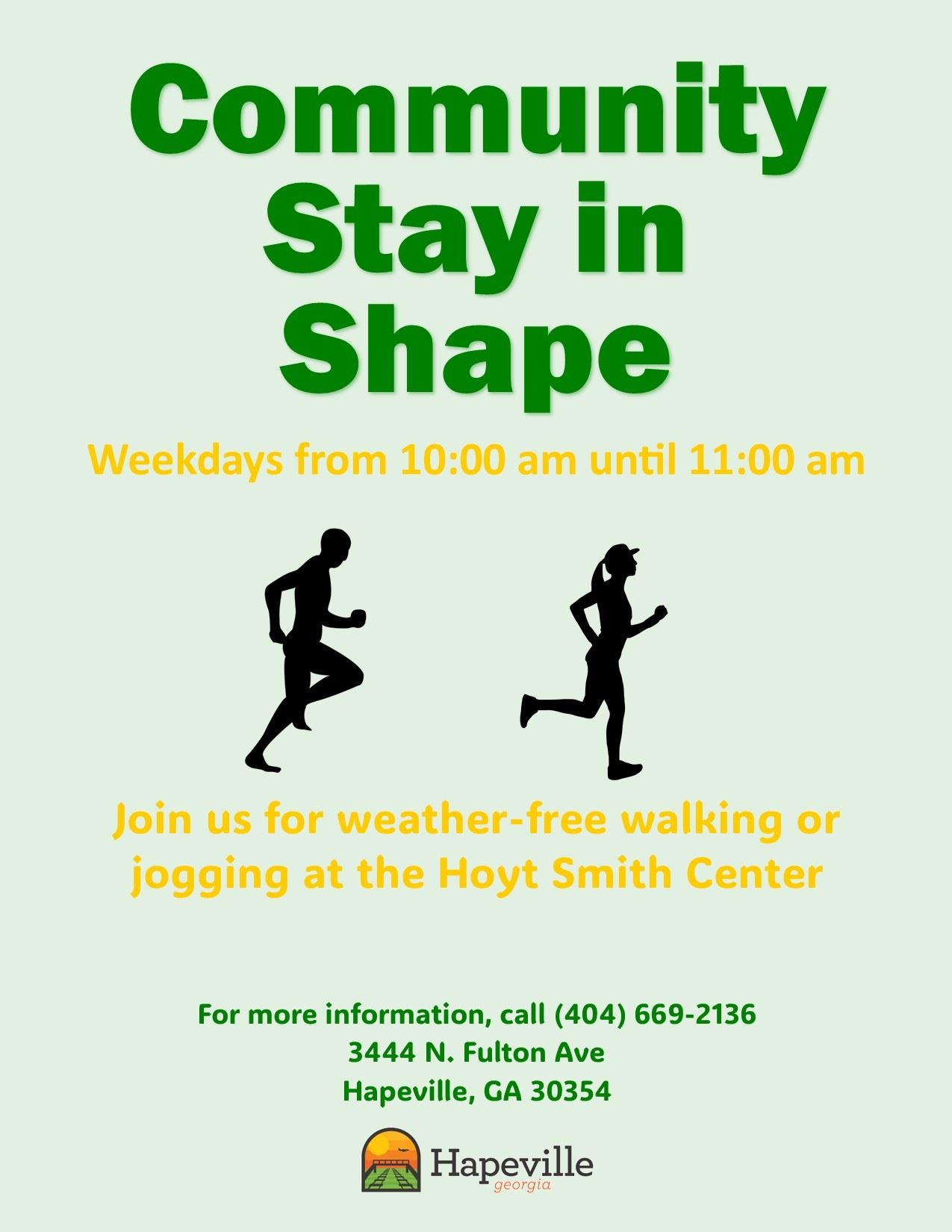 Flyer with Green Background