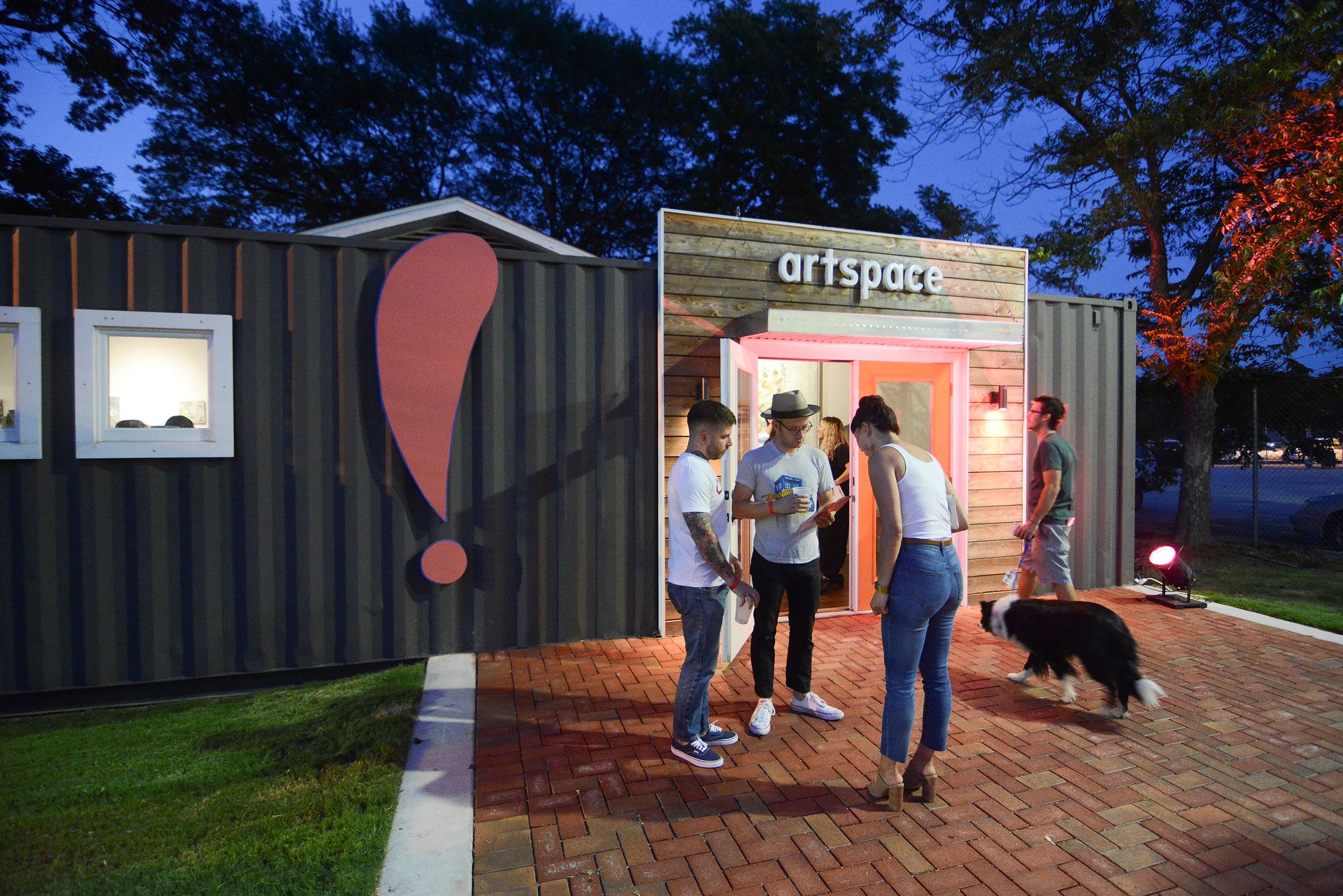 arts alley container